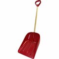 Bigfoot Poly Super Snow Scoop, Red, Extra Deep Snow Shovel, #14 Scoop 2979